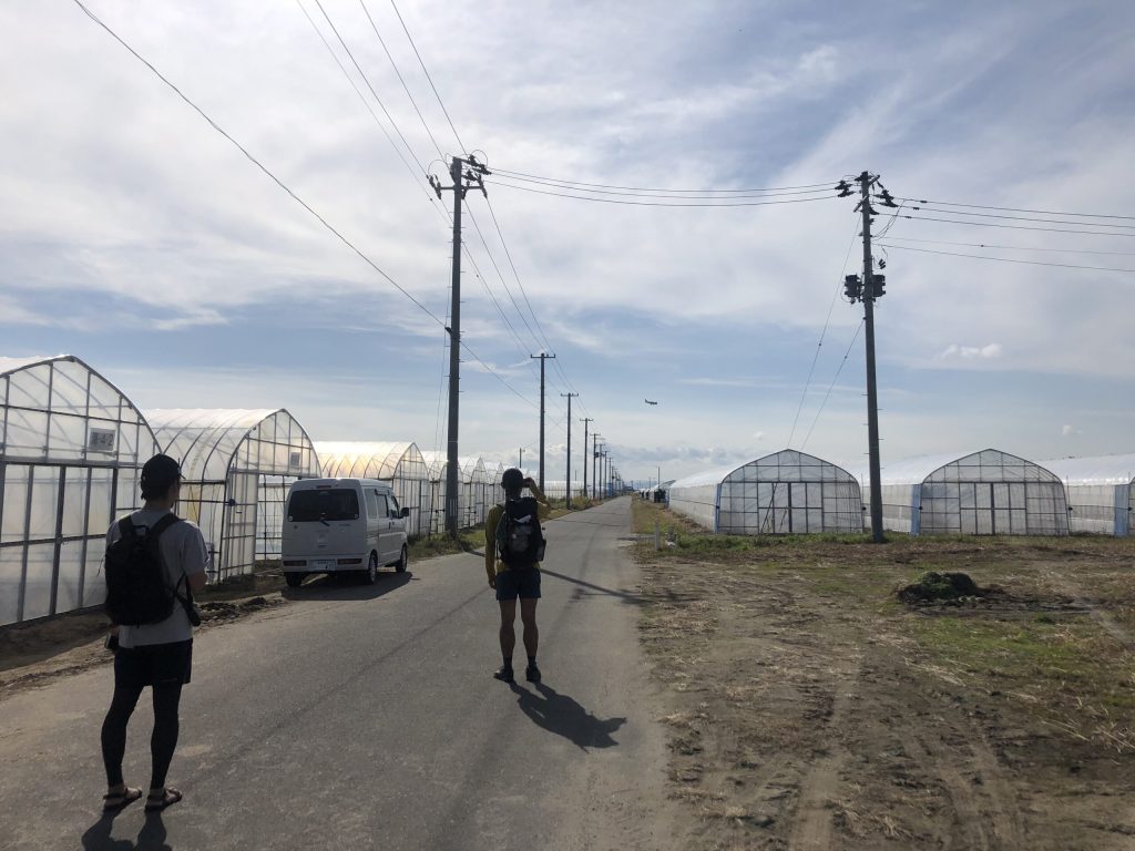 飛行機発見！