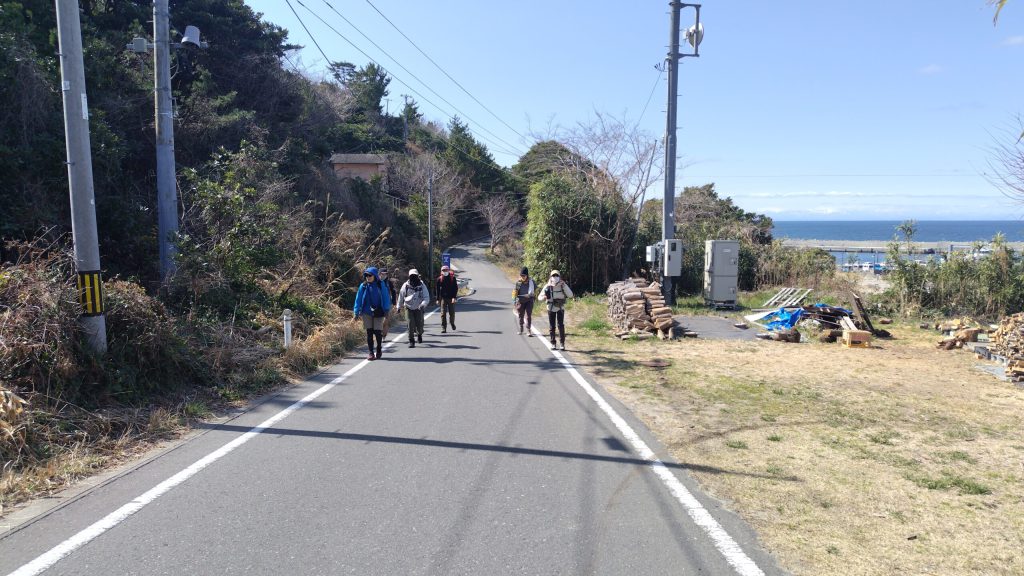 網地島ハイキング